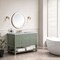 James Martin Vanities Breckenridge 48in Single Vanity, Smokey Celadon w/ 3 CM Carrara Marble Top 330-V48-SC-3CAR - alternate 2